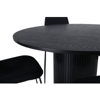 Produktbild för Bianca Matbord med Muce Stolarna