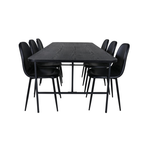 Venture Home Uno Matbord med Polar Stolarna