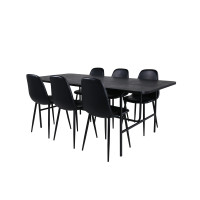 Produktbild för Uno Matbord med Polar Stolarna