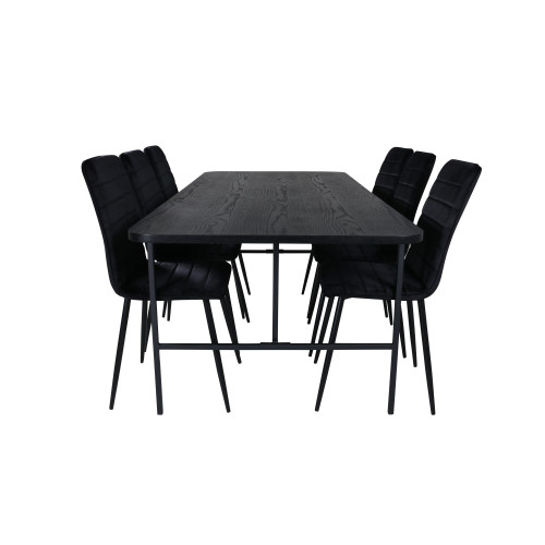 Venture Home Uno Matbord med Windu Stolarna