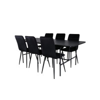 Produktbild för Uno Matbord med Windu Stolarna