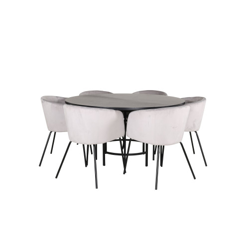Venture Home Copenhagen Matbord med Berit Stolarna