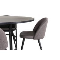 Produktbild för Copenhagen Matbord med Velvet Stolarna