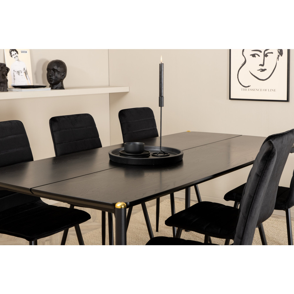 Produktbild för Pelle Matbord med Windu Stolarna