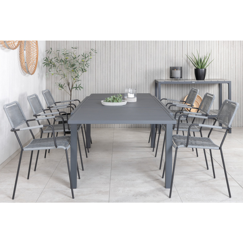 Produktbild för Marbella Matbord med Lindos Stolarna