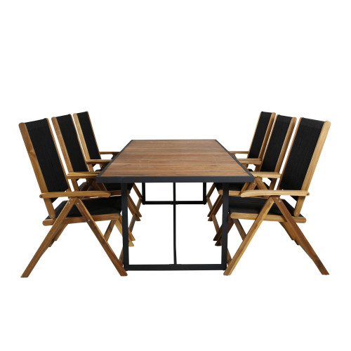 Venture Home Khung Matbord med Little John Stolarna