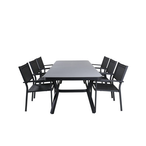 Venture Home Virya Matbord med Copacabana Stolarna