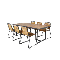 Produktbild för Khung Matbord med Bois Stolarna