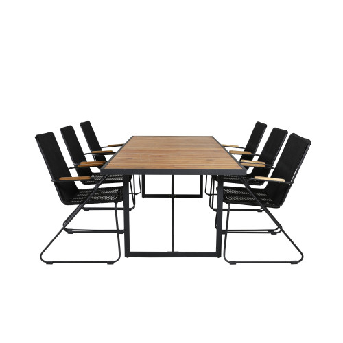 Venture Home Khung Matbord med Bois Stolarna
