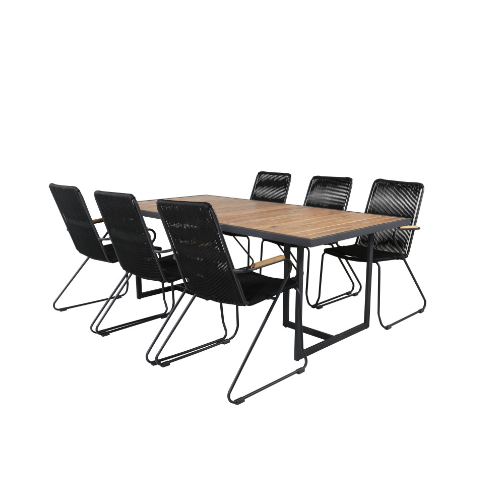 Produktbild för Khung Matbord med Bois Stolarna