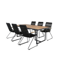 Produktbild för Khung Matbord med Bois Stolarna