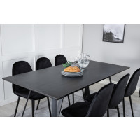 Produktbild för Marina Matbord med Polar Stolarna