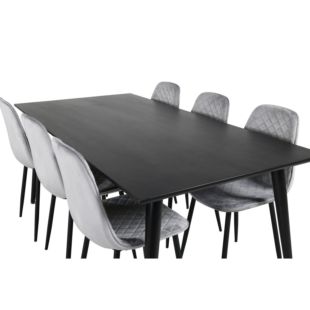 Produktbild för Dipp Matbord med Polar Stolarna