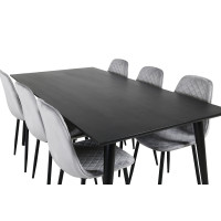 Produktbild för Dipp Matbord med Polar Stolarna