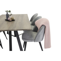 Produktbild för Marina Matbord med Velvet Stolarna