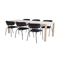 Produktbild för Slider Matbord med Arrow Stolarna