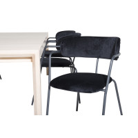 Produktbild för Slider Matbord med Arrow Stolarna
