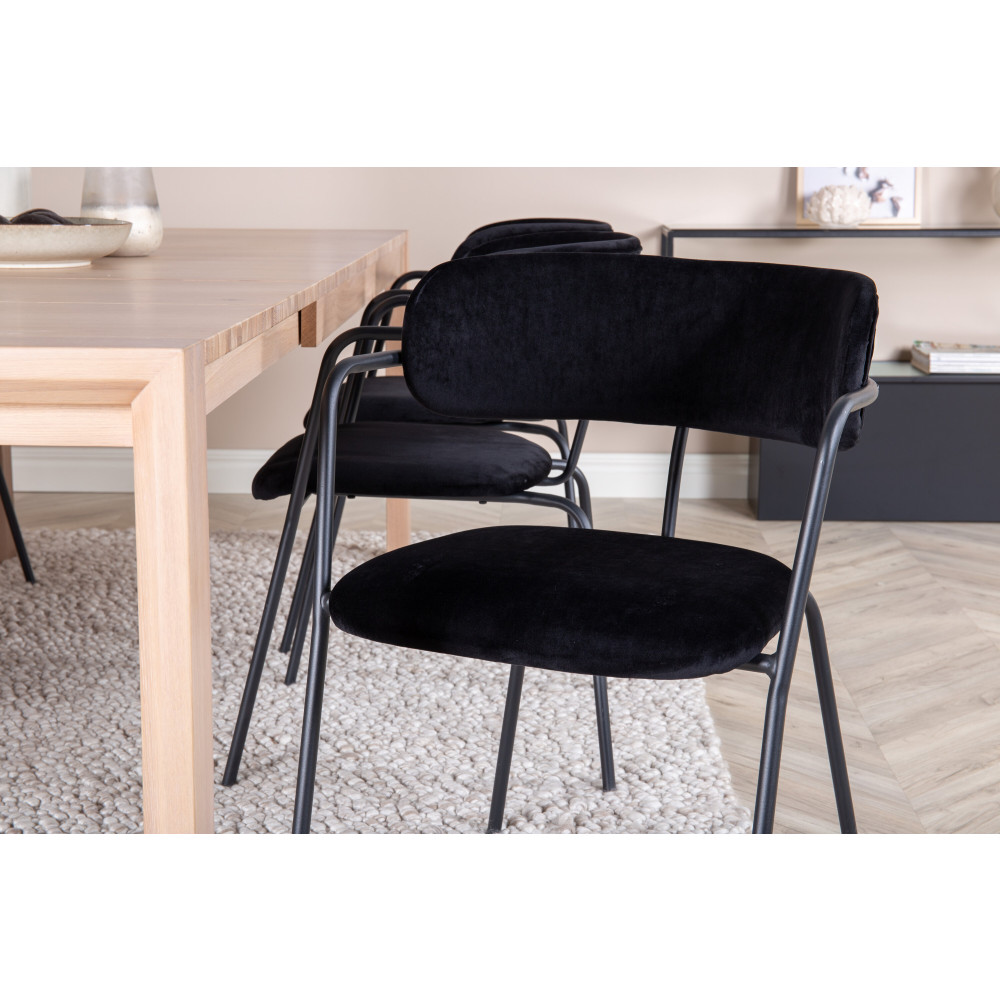 Produktbild för Slider Matbord med Arrow Stolarna