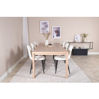 Produktbild för Slider Matbord med Polar Stolarna