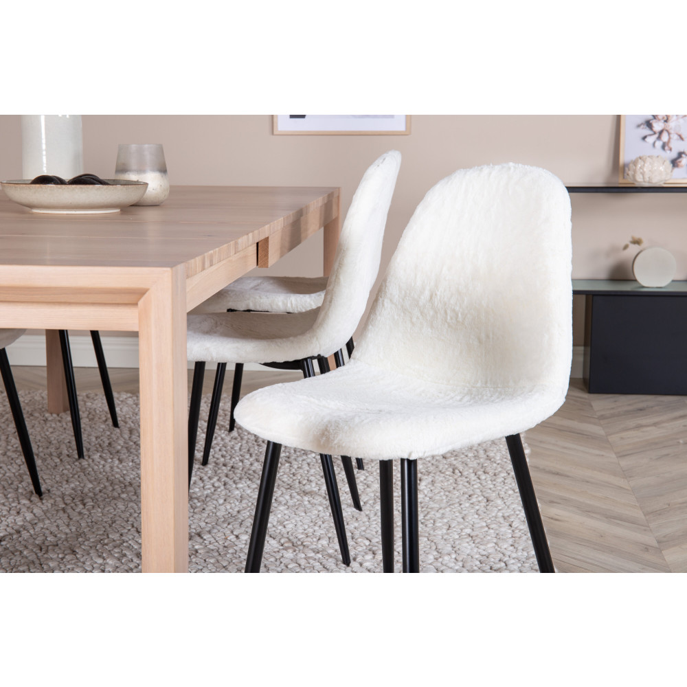 Produktbild för Slider Matbord med Polar Stolarna