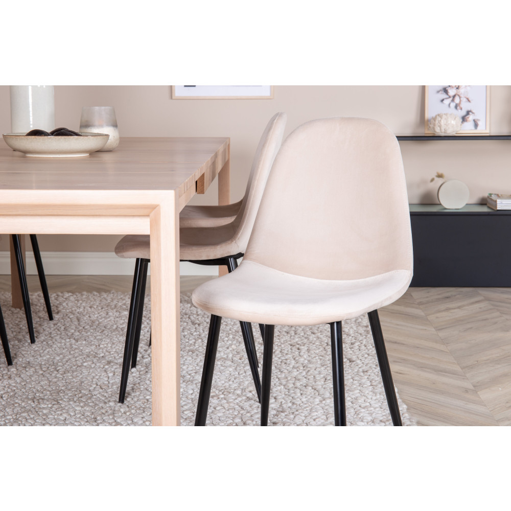 Produktbild för Slider Matbord med Polar Stolarna