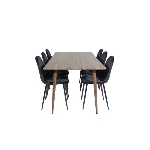 Venture Home Polar Matbord med Polar Stolarna