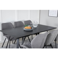 Produktbild för Marina Matbord med Gemma Stolarna