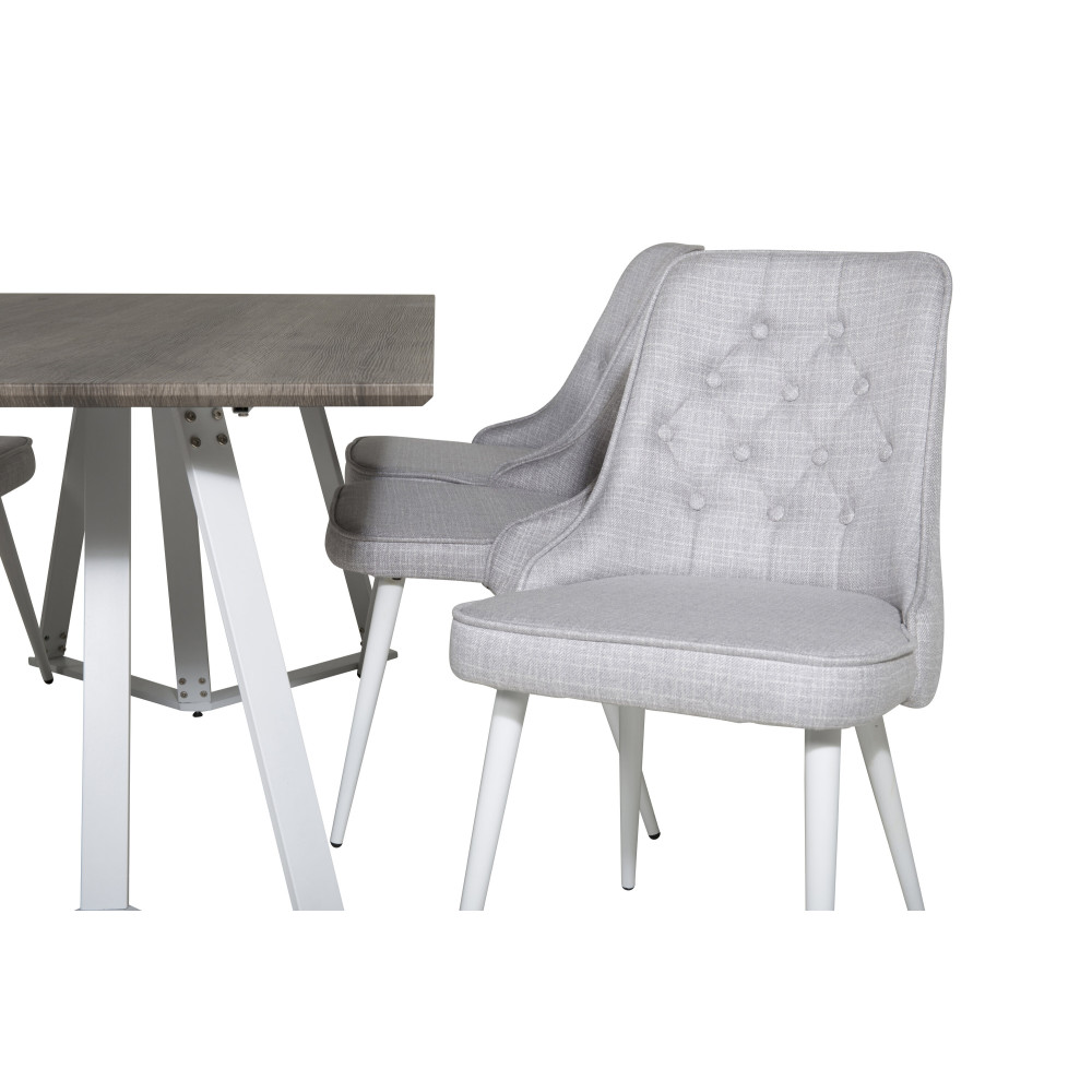 Produktbild för Marina Matbord med Velvet Deluxe Stolarna