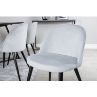 Produktbild för Marina Matbord med Velvet Stolarna