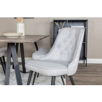 Produktbild för Marina Matbord med Velvet Deluxe Stolarna