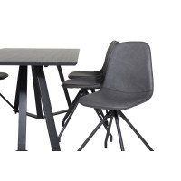 Produktbild för Marina Matbord med Polar Stolarna