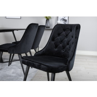 Produktbild för Marina Matbord med Velvet Deluxe Stolarna