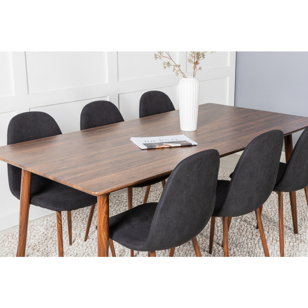 Produktbild för Polar Matbord med Polar Stolarna
