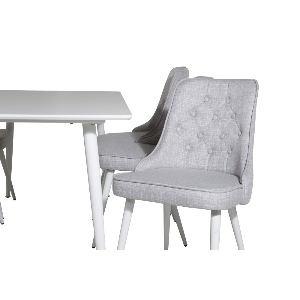Produktbild för Polar Matbord med Velvet Deluxe Stolarna