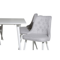 Produktbild för Polar Matbord med Velvet Deluxe Stolarna