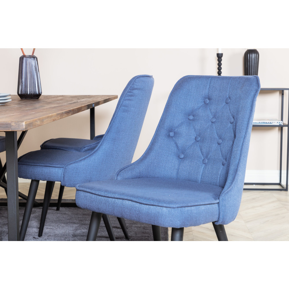 Produktbild för Padang Matbord med Velvet Deluxe Stolarna