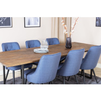 Produktbild för Padang Matbord med Velvet Deluxe Stolarna
