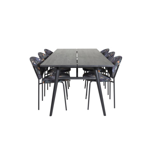 Venture Home Sleek Matbord med Vault Stolarna
