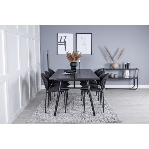 Venture Home Sleek Matbord med Vault Stolarna