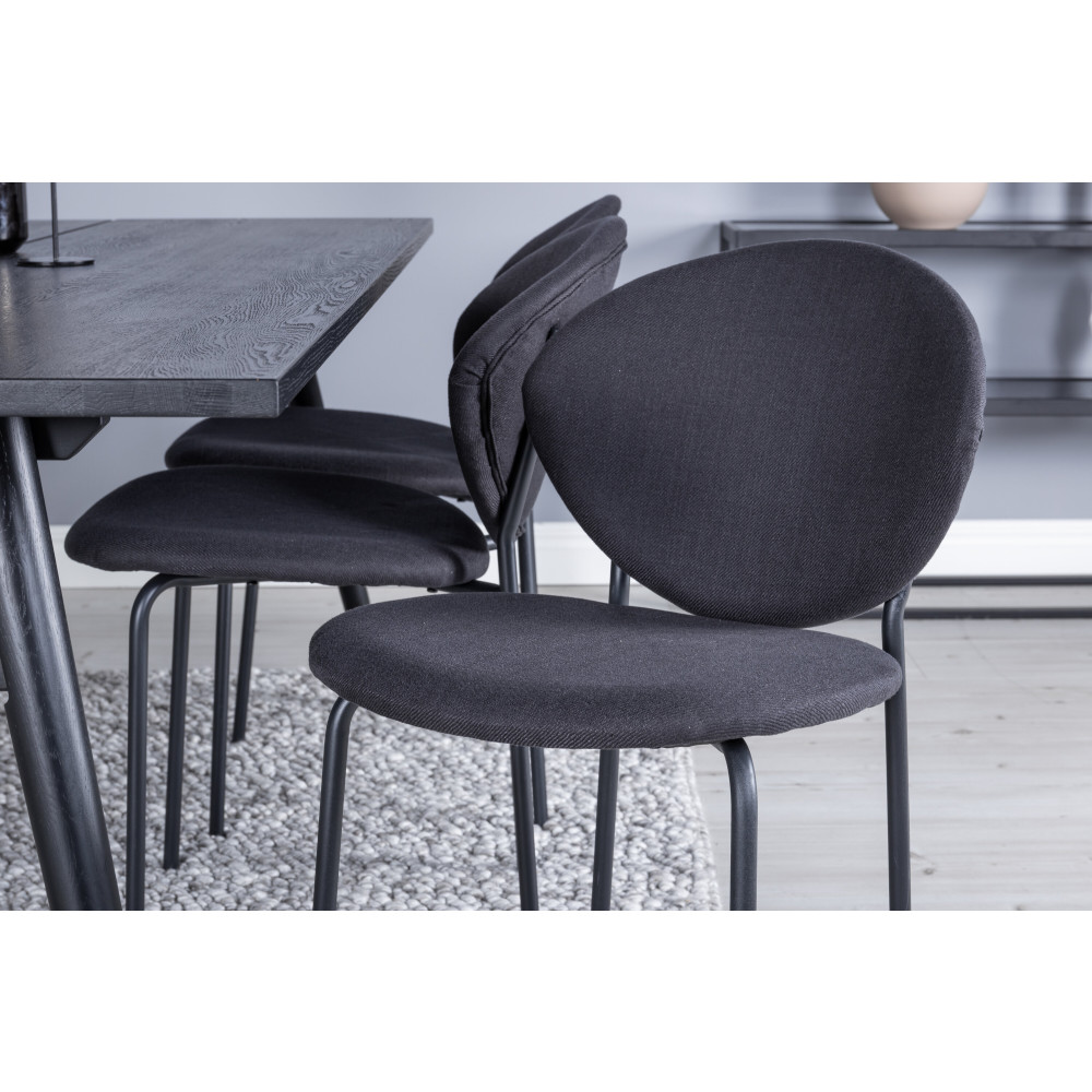 Produktbild för Sleek Matbord med Vault Stolarna