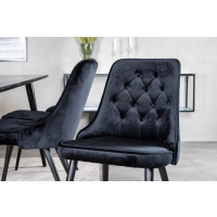 Produktbild för Dipp Matbord med Velvet Deluxe Stolarna