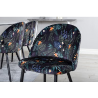 Produktbild för Polar Matbord med Velvet Stolarna