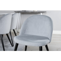 Produktbild för Polar Matbord med Velvet Stolarna