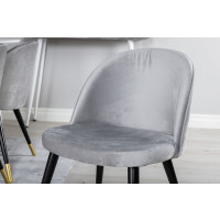 Produktbild för Polar Matbord med Velvet Stolarna