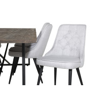 Produktbild för Padang Matbord med Velvet Deluxe Stolarna