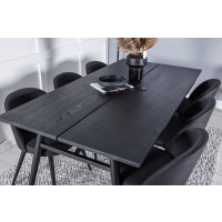 Produktbild för Sleek Matbord med Velvet Stolarna