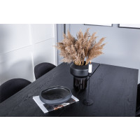 Produktbild för Sleek Matbord med Velvet Stolarna