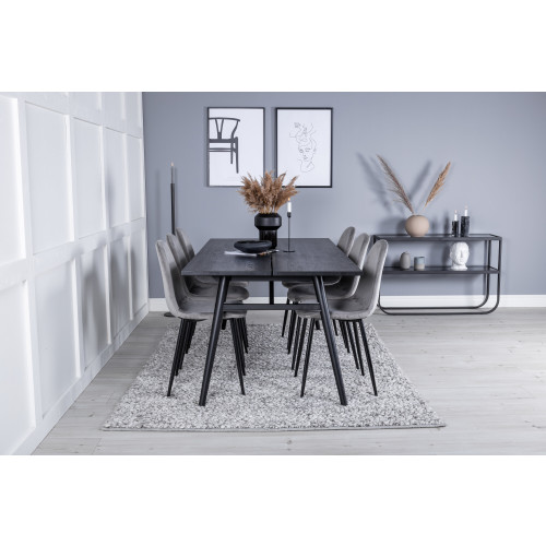 Venture Home Sleek Matbord med Polar Stolarna