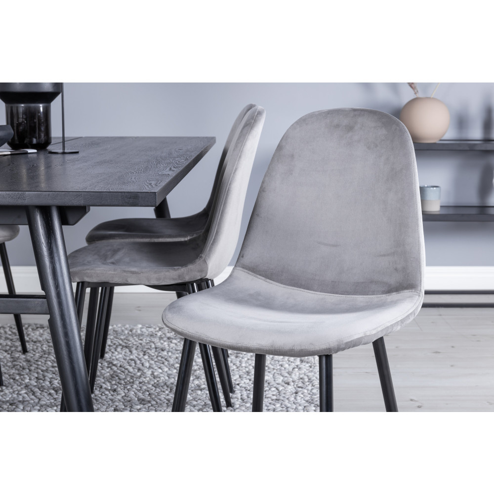 Produktbild för Sleek Matbord med Polar Stolarna