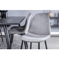 Produktbild för Sleek Matbord med Polar Stolarna